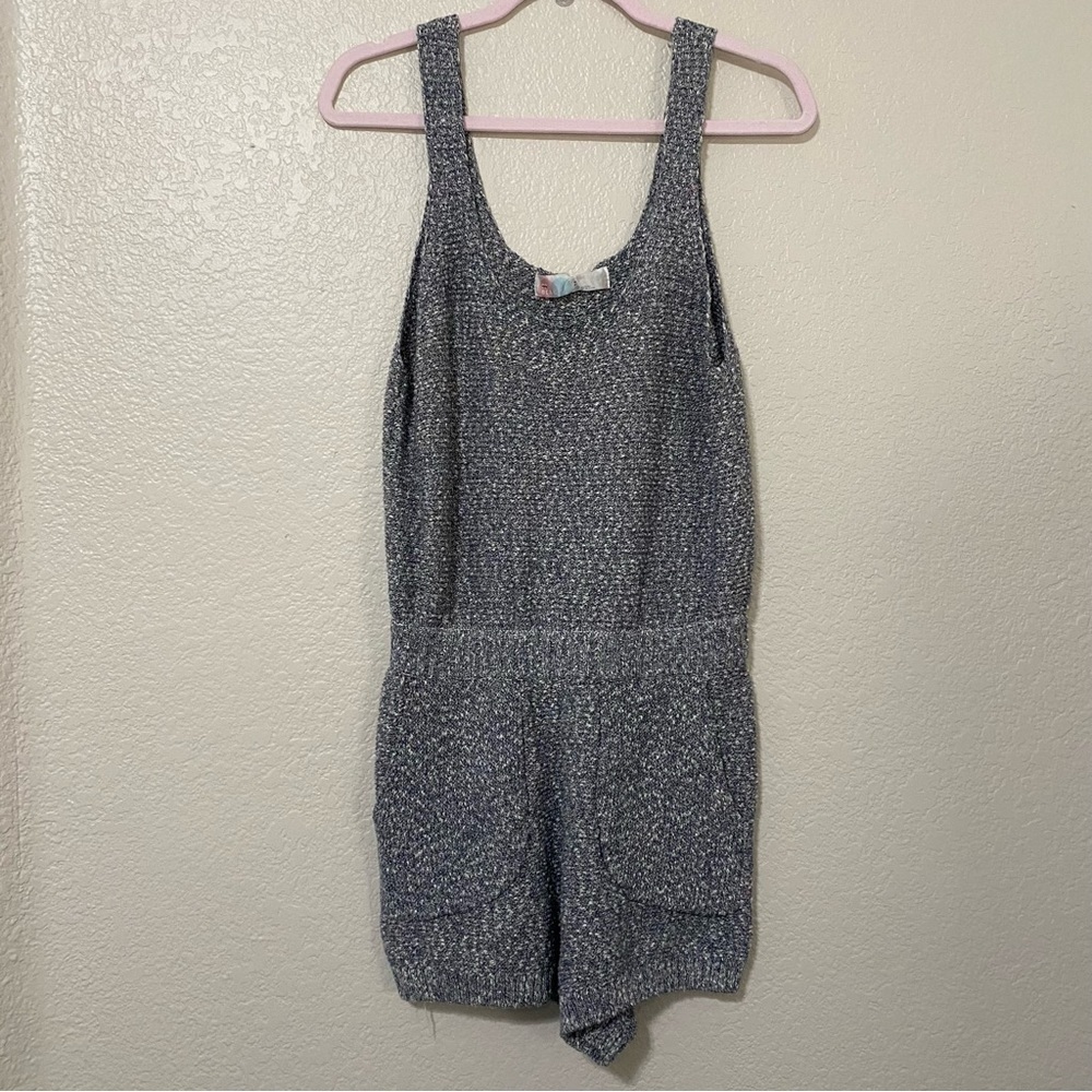 NWOT Free People Beach Grey Romper
